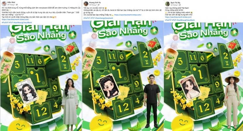 Micro KOL TVT sao nhang